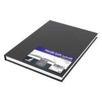 Kangaro carnet relié A5 ligné 80 feuilles - noir K-5519 204907