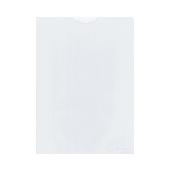 Kangaro pochette transparente A5 grainée avec ouverture en U (25 pièces) K-44033 204903 - 1