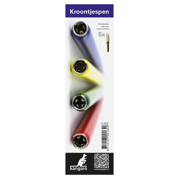Kangaro porte-plume comprenant 5 plumes K-7903 206730 - 1