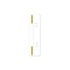 Kangaro relieur à lamelles 6 et 8 cm avec perforation (100 pièces) - blanc 07060-09 205369