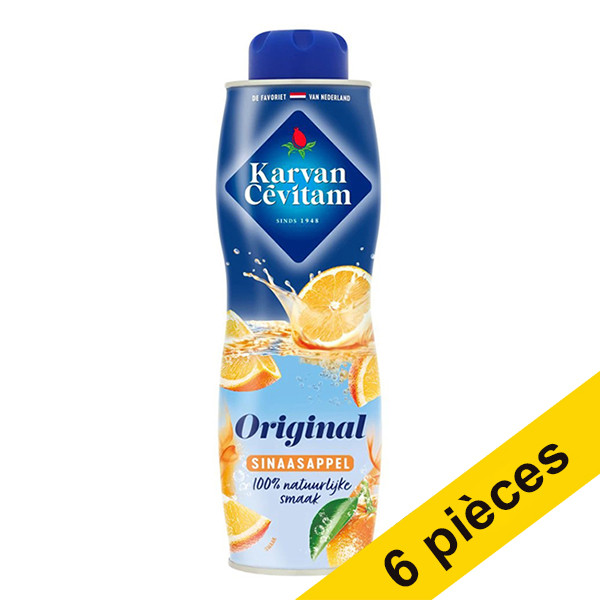 Karvan Cevitam Offre : 6x Karvan Cévitam sirop orange (600 ml)  423688 - 1