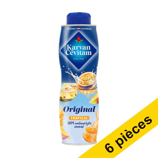 Offre : 6x Karvan Cévitam sirop tropical (600 ml) 137280 - 1