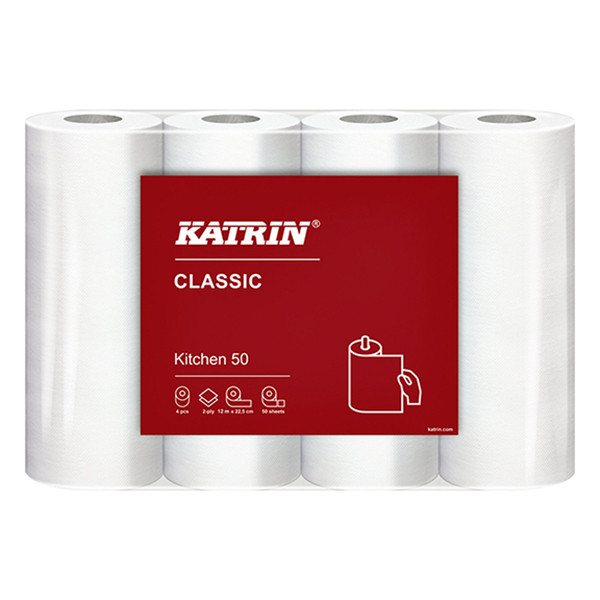 Katrin Basic essuie-tout 2 plis 4 x 50 feuilles 87075 SKA06103 - 1