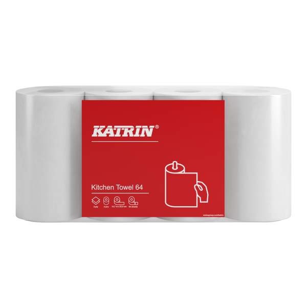 Katrin Basic essuie-tout 2 plis 4 x 50 feuilles 87075 SKA06103 - 1