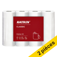Offre : 2x Katrin Basic essuie-tout 2 plis 4 x 50 feuilles