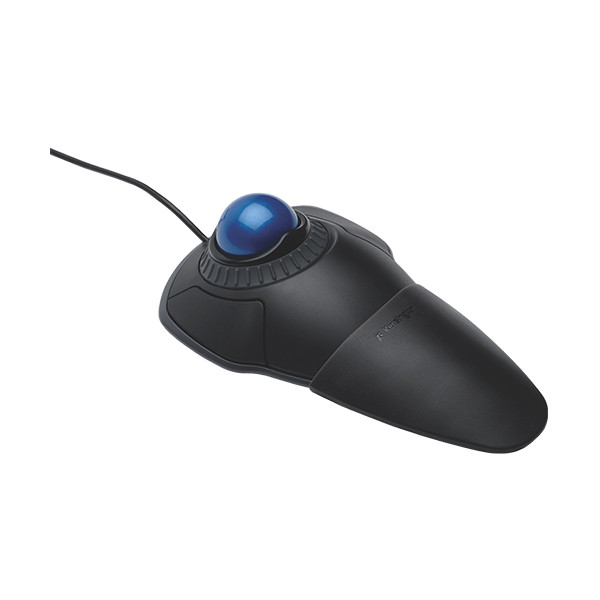 Kensington Orbit Trackball avec molette de défilement Scroll Ring avec câble - noir K72337EU 230083 - 2