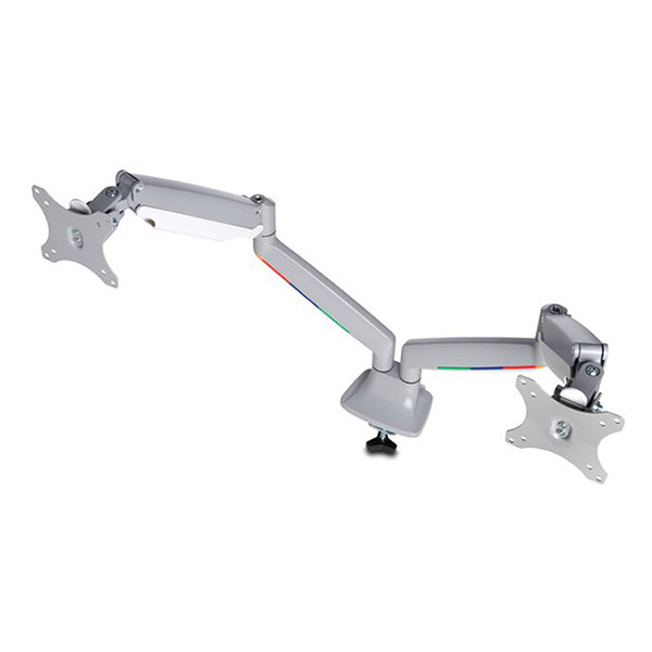 Kensington Smartfit one-touch bras d'écran à ressort à gaz pour 2 écrans (avec pince et oeillet) - gris K55471EU 230155 - 3
