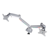 Kensington Smartfit one-touch bras d'écran à ressort à gaz pour 2 écrans (avec pince et oeillet) - gris K55471EU 230155 - 3