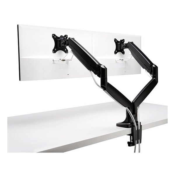 Kensington Smartfit one-touch bras d'écran à ressort à gaz pour 2 écrans (avec pince et oeillet) - noir K59601WW 230158 - 3