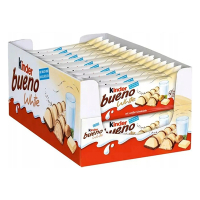 Kinder Bueno Blanc emballage individuel (30 pièces)