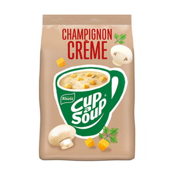 Cup-a-Soup crème de champignons recharge pour distributeur (576 g) 423228 - 1