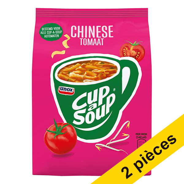 Offre : 2x Cup-a-Soup recharge tomate chinoise (636 g) 404344 - 1
