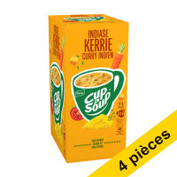 Offre : 4x Cup-a-Soup curry indien 175 ml (21 pièces)