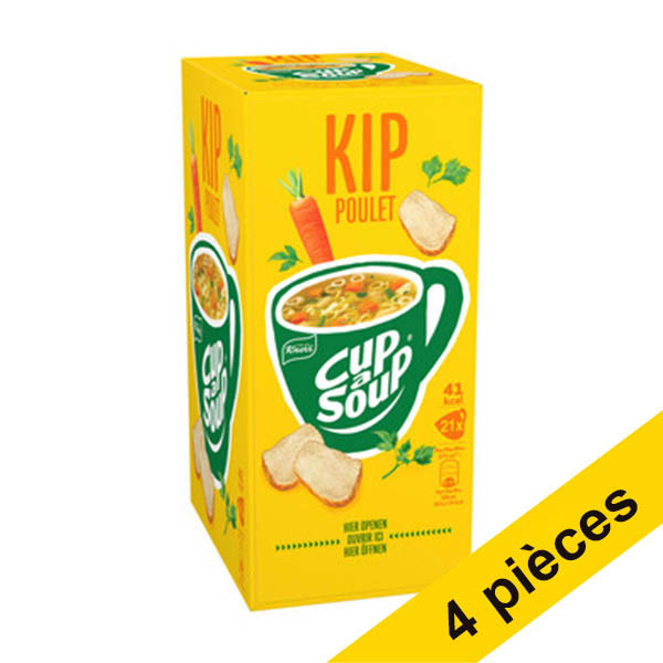 Offre : 4x Cup-a-Soup poulet 175 ml (21 pièces) 423045 - 1