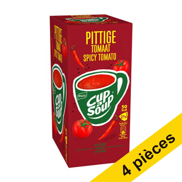 Offre : 4x Cup-a-Soup tomate épicée 175 ml (21 pièces) 423051 - 1