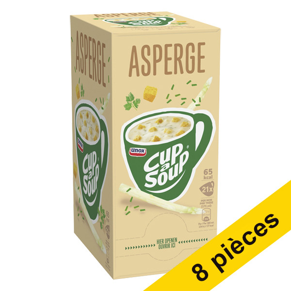 Offre : 8x Cup-a-Soup asperge 175 ml (21 pièces) 404356 - 1