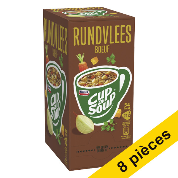 Offre : 8x Cup-a-Soup bœuf 175 ml (21 pièces) 404352 - 1