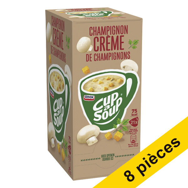 Offre : 8x Cup-a-Soup crème de champignons 175 ml (21 pièces) 404334 - 1