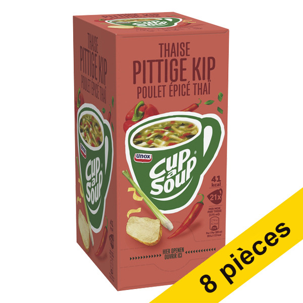 Offre : 8x Cup-a-Soup poulet épicé thaï 175 ml (21 pièces) 404362 - 1