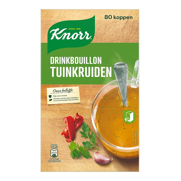 Knorr bouillon à boire aux fines herbes 175 ml (80 pièces) 422841 - 1