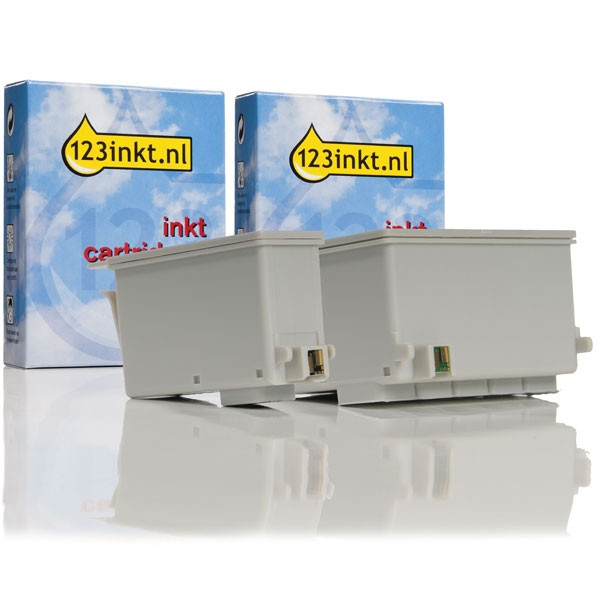 Offre combinée : Kodak 10XL noir + couleur (marque 123encre) 035137 - 1