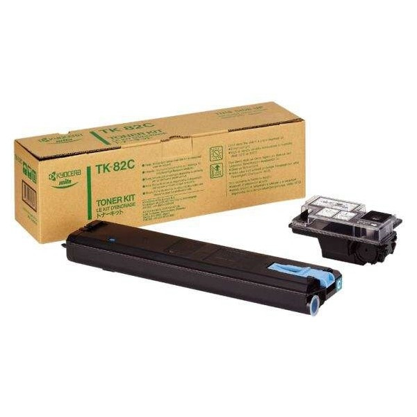 Kyocera Mita TK-82C toner (d'origine) - cyan 370095KL 079210 - 1