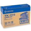 Kyocera TK-1115 toner (d'origine) - noir