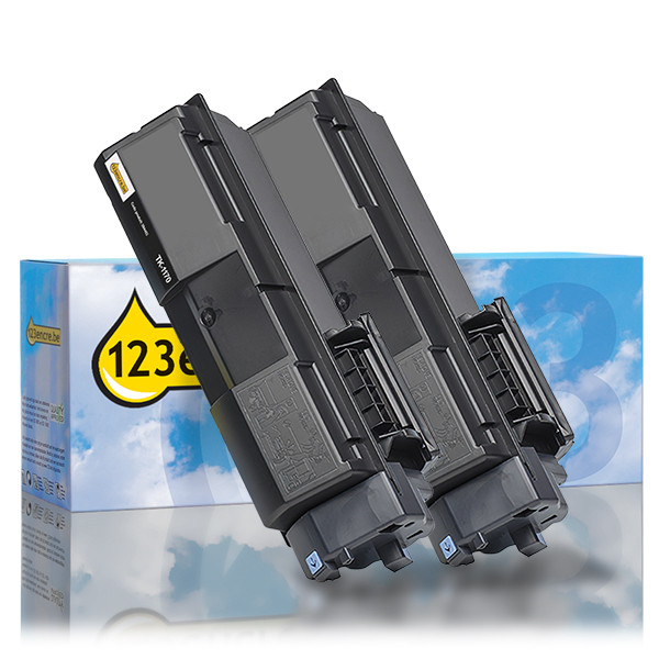 Kyocera TK-1170 toner double pack (marque 123encre) - noir 094407 - 1