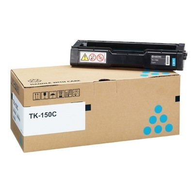 Kyocera TK-150C toner (d'origine) - cyan 1T05JKCNL0 079250 - 1