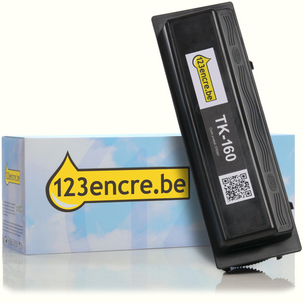 Kyocera TK-160 toner (marque 123encre) - noir 1T02LY0NL0C 079307 - 1