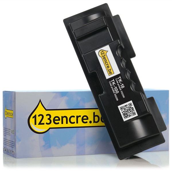 Kyocera TK-18 toner (marque 123encre) - noir 1T02FM0EU0C 370QB0KXC 032290 - 1