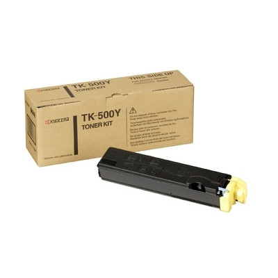 Kyocera TK-500Y toner (d'origine) - jaune 370PD3KW 032760 - 1