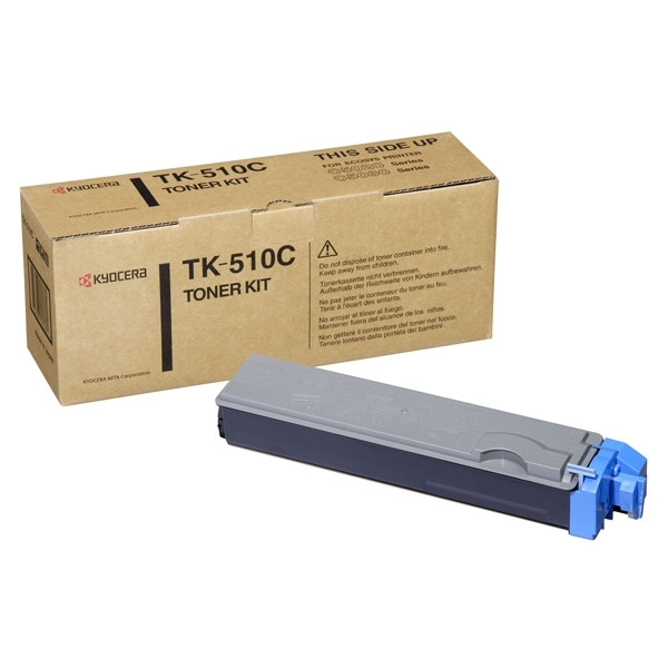 Kyocera TK-510C toner (d'origine) - cyan 1T02F3CEU0 032762 - 1