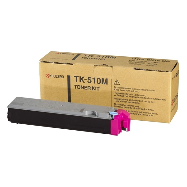 Kyocera TK-510M toner (d'origine) - magenta 1T02F3BEU0 032763 - 1