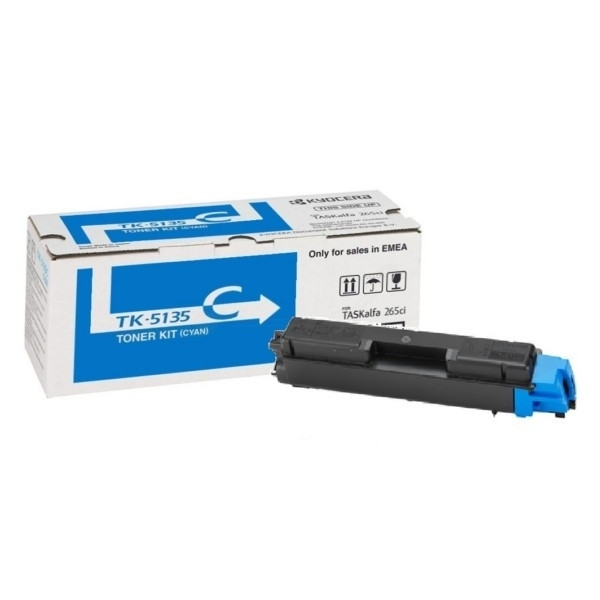 Kyocera TK-5135C toner (d'origine) - cyan 1T02PACNL0 094010 - 1