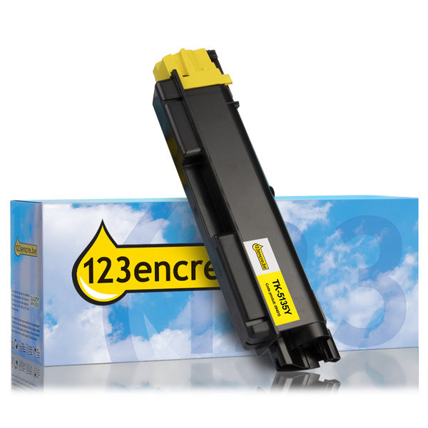 Kyocera TK-5135Y toner (marque 123encre) - jaune 1T02PAANL0C 094015 - 1