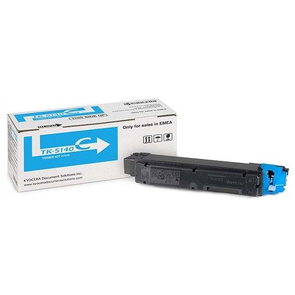 Kyocera TK-5140C toner (d'origine) - cyan 1T02NRCNL0 094228 - 1