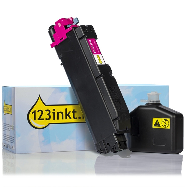 Kyocera TK-5140M toner (marque 123encre) - magenta 1T02NRBNL0C 094231 - 1