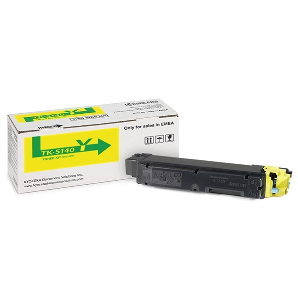 Kyocera TK-5140Y toner (d'origine) - jaune 1T02NRANL0 094232 - 1