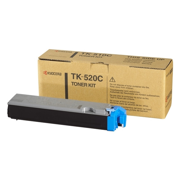 Kyocera TK-520C toner (d'origine) - cyan 1T02HJCEU0 079060 - 1