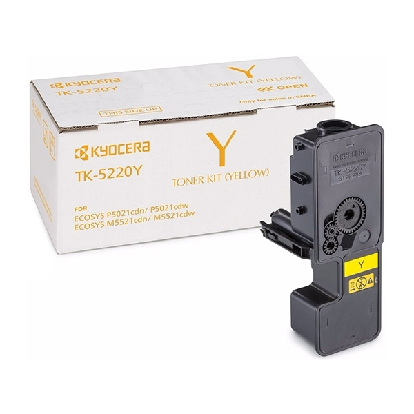 Kyocera TK-5220Y toner (d'origine) - jaune 1T02R9ANL1 094400 - 1