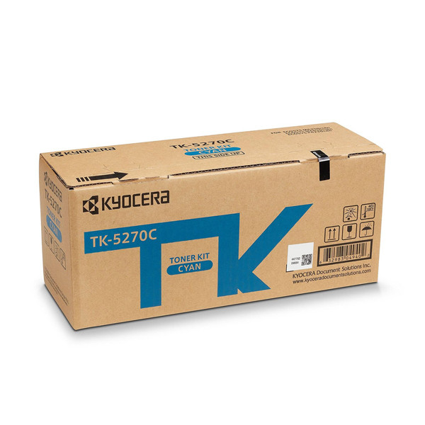Kyocera TK-5270C toner (d'origine) - cyan 1T02TVCNL0 094624 - 1