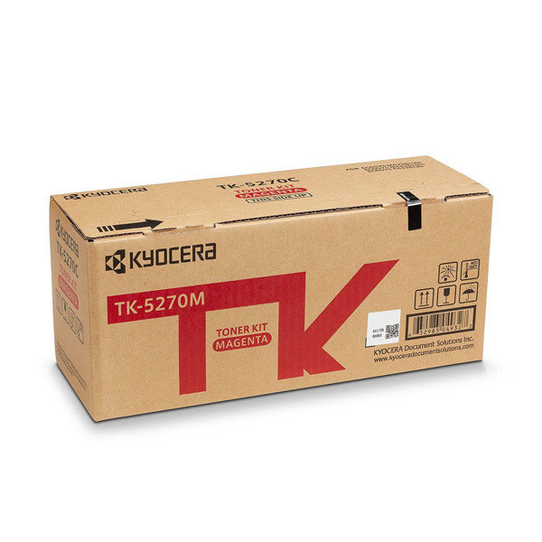 Kyocera TK-5270M toner (d'origine) - magenta 1T02TVBNL0 094618 - 1