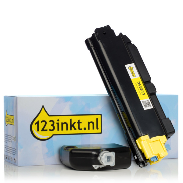 Kyocera TK-5270Y toner (marque 123encre) - jaune 1T02TVANL0C 094621 - 1