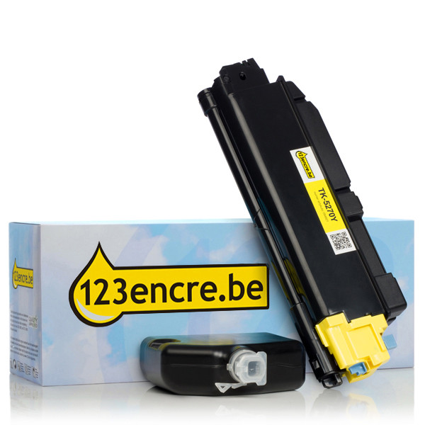 Kyocera TK-5270Y toner (marque 123encre) - jaune 094621 - 1