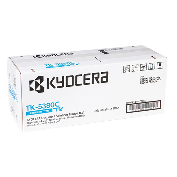 Kyocera TK-5380C toner (d'origine) - cyan 1T02Z0CNL0 095052 - 1