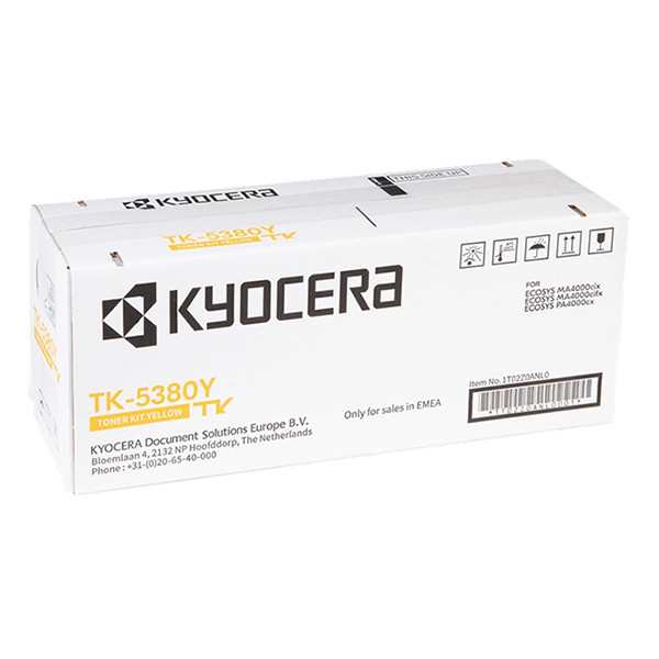 Kyocera TK-5380Y toner (d'origine) - jaune 1T02Z0ANL0 095056 - 1