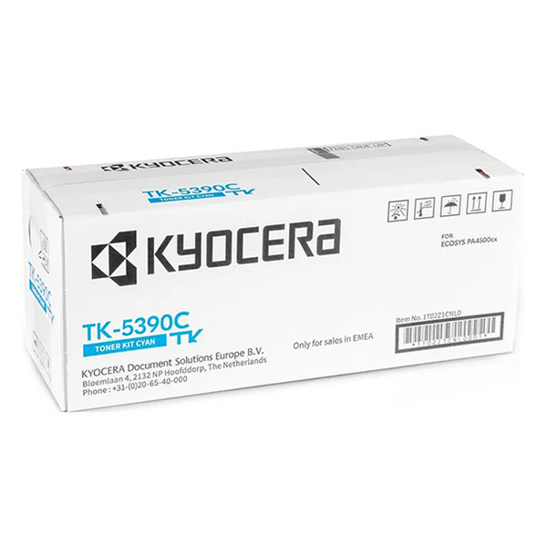 Kyocera TK-5390C toner (d'origine) - cyan 1T02Z1CNL0 095068 - 1