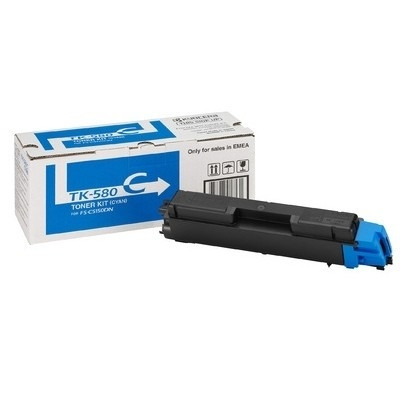 Kyocera TK-580C toner cyan (d'origine) 901713 - 1