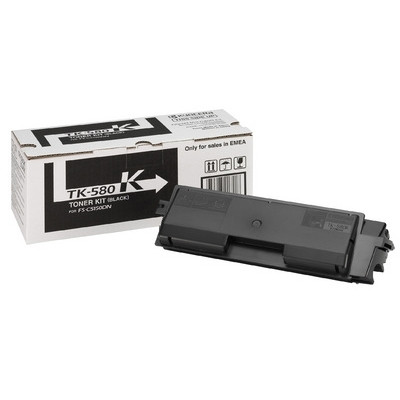 Kyocera TK-580K toner (d'origine) - noir 1T02KT0NL0 079328 - 1